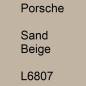 Preview: Porsche, Sand Beige, L6807.